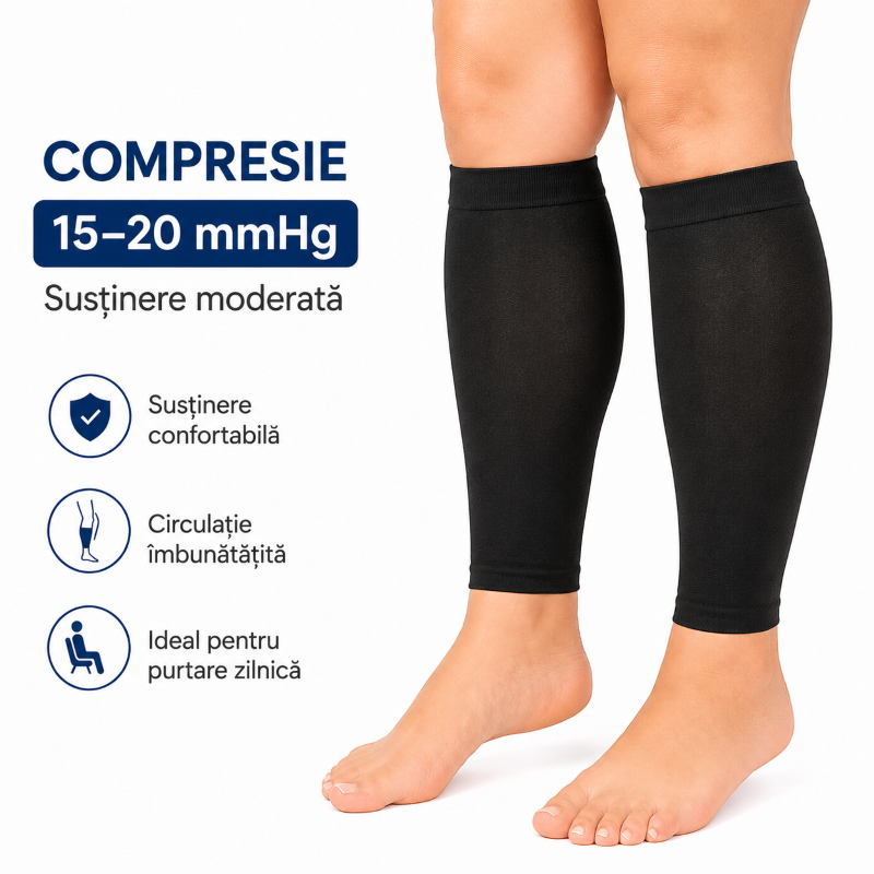 Șosete compresive 15–20 mmHg Zenifique